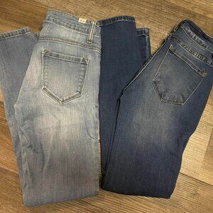 Two Pairs of Teen Jeans Size 24